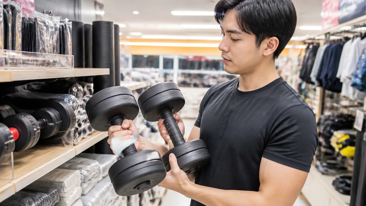 ダンベルはドンキで買える？売り場と品ぞろえのリアルの解説画像