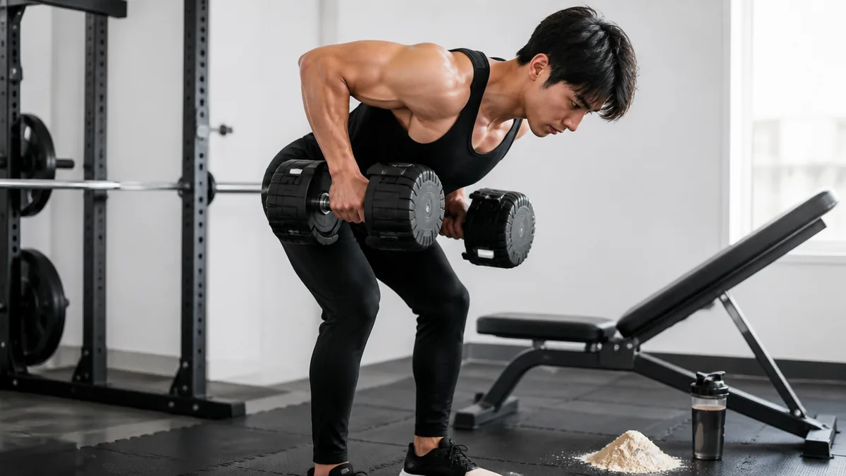 腕と僧帽筋にばかり効いてしまう3つの原因の解説画像