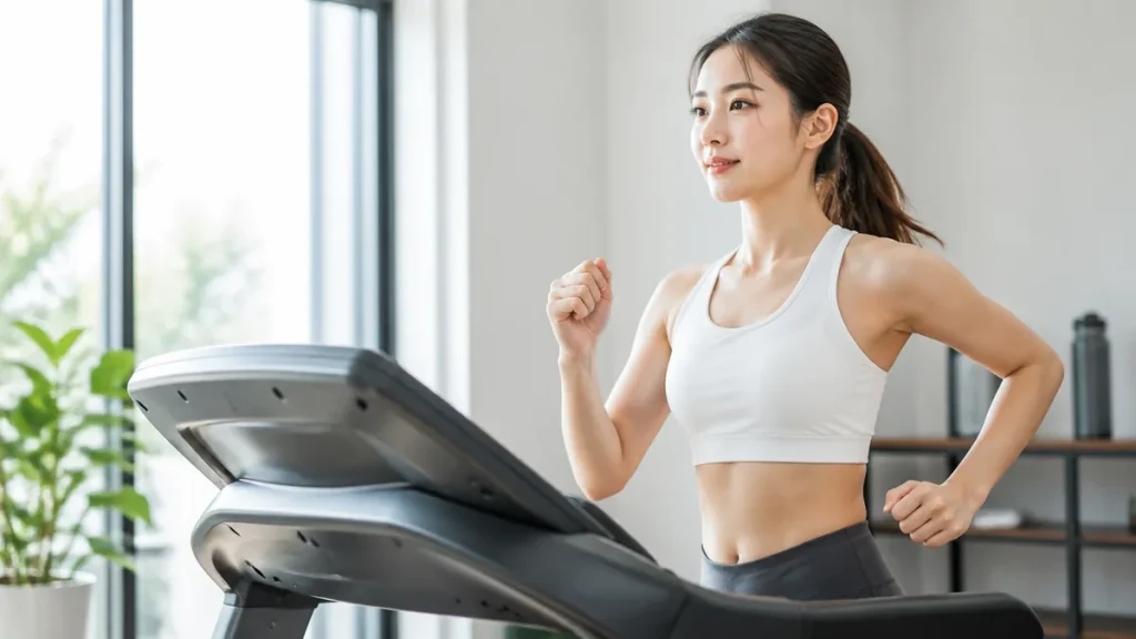 ランニングマシーンの速度は時速6kmが分かれ目｜メッツで選ぶ目安と傾斜の使い方のアイキャッチ画像