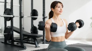 女性のジムダイエットは週60分の運動から｜筋トレ2〜3日と有酸素の正しい配分のアイキャッチ画像