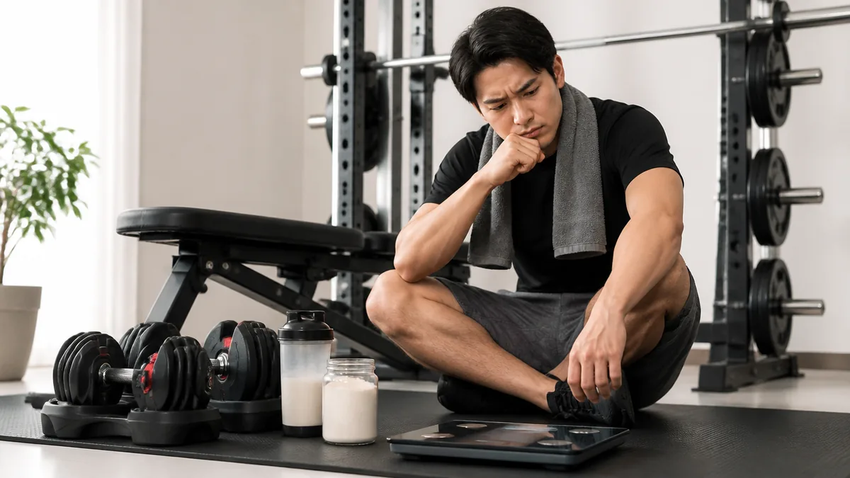 運動した翌日に体重が増えるのはなぜ？の解説画像