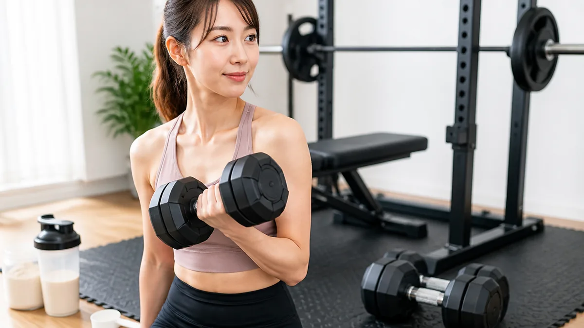女性の筋トレ効果はいつから出る？変化には決まった順番があるの解説画像