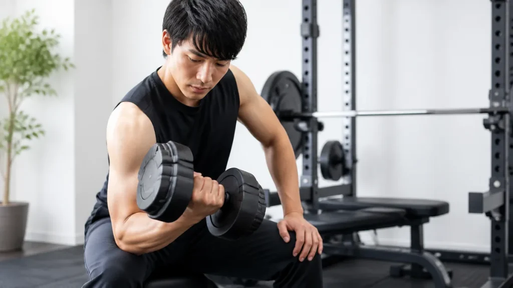 筋肉痛の時に筋トレダイエットを止めない方法｜部位を変えて週2〜3日を守る組み方のアイキャッチ画像