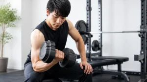筋肉痛の時に筋トレダイエットを止めない方法｜部位を変えて週2〜3日を守る組み方のアイキャッチ画像