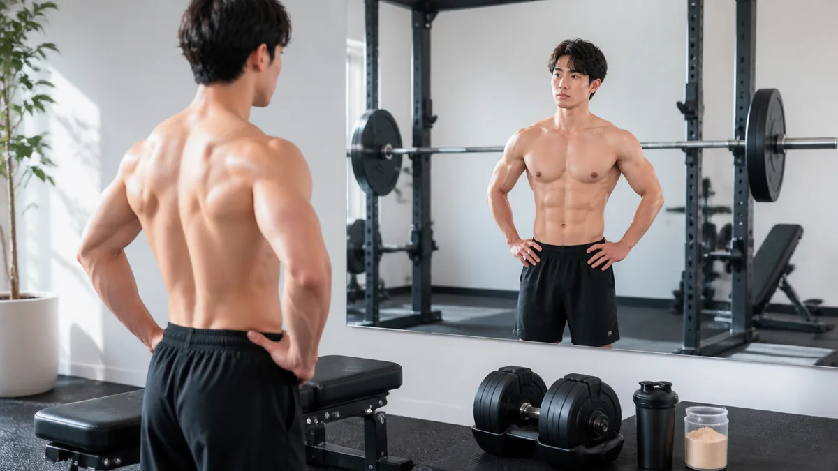 同じ体脂肪率なのに別人に見える3つの理由の解説画像