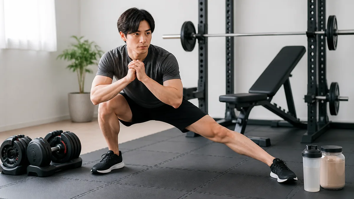 サイドスクワットが内ももに効かない人の3つの落とし穴の解説画像