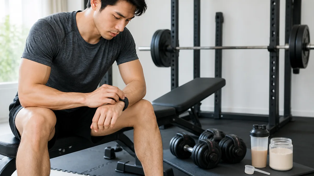 セット間の休憩に何秒使うかが30分の中身を決めるの解説画像