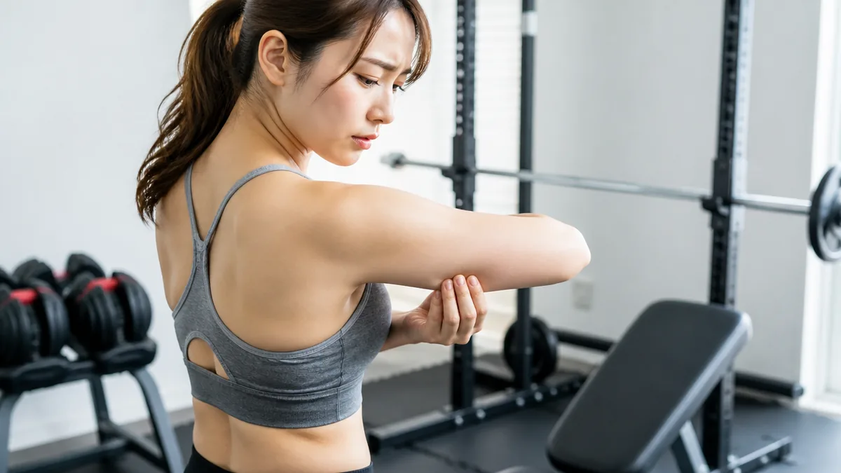 二の腕がたるむ原因は「使わない筋肉」にあるの解説画像