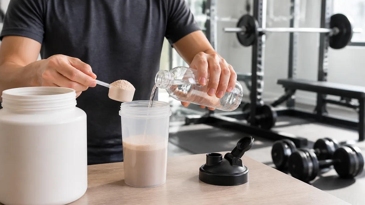 マイプロテインの飲み方は「30gを水250ml」から始めるの解説画像