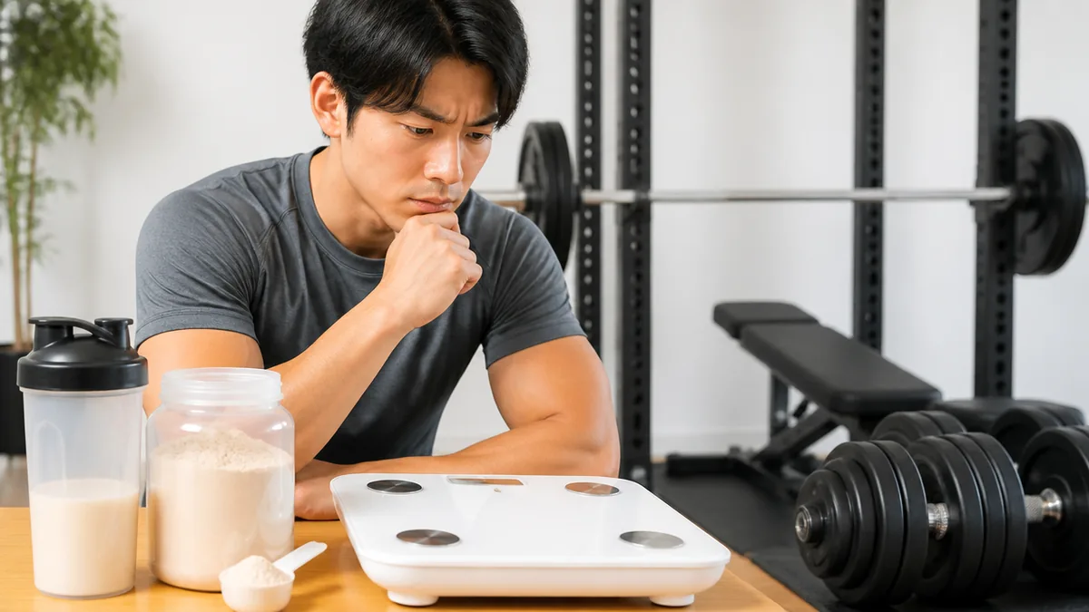 筋肉痛で体重が増えるのは「脂肪」ではなく「水」ですの解説画像
