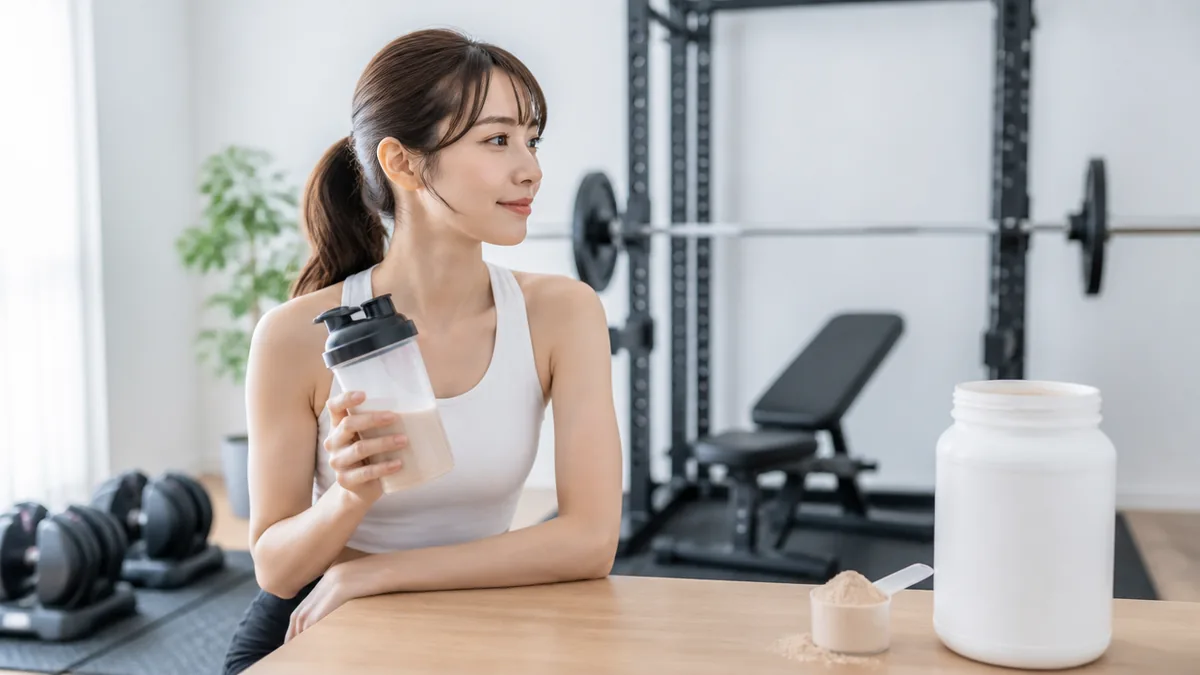 プロテインで女性の体に起こる変化は「不足の穴埋め」から始まるの解説画像